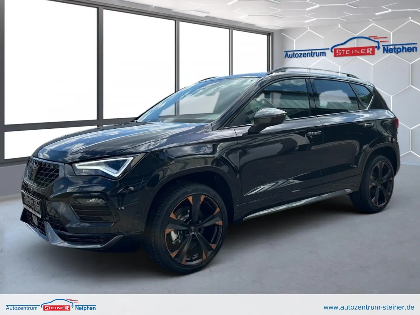 CUPRA Ateca High 1.5TSI DSG Leder Pano AHK Kessy 32% Klima Schwarz - 1