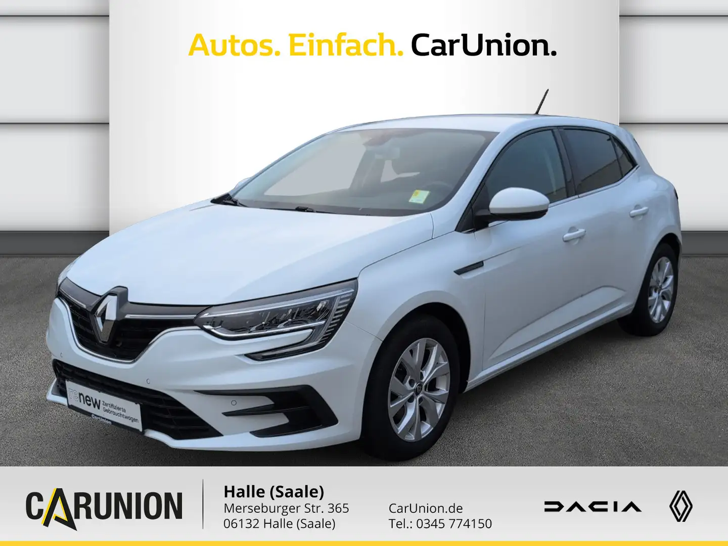 Renault Megane 5-Türer ZEN TCe 115 GPF Weiß - 1