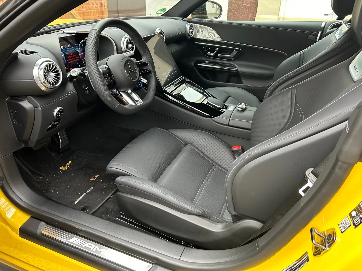 Mercedes-Benz SL 43 AMG AMG SL Roadster SPEEDSHIFT MCT 9G Jaune - 2