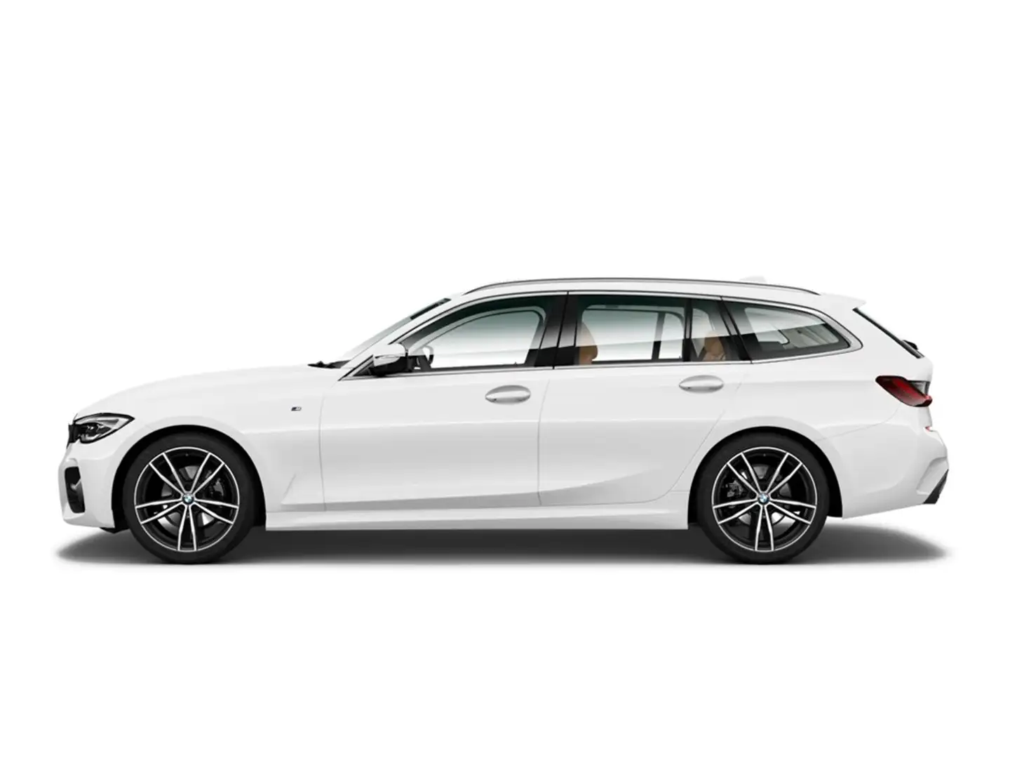 BMW 318 dA Touring M Sport 19'LM HiFi Serienfahrwerk Park- Weiß - 2