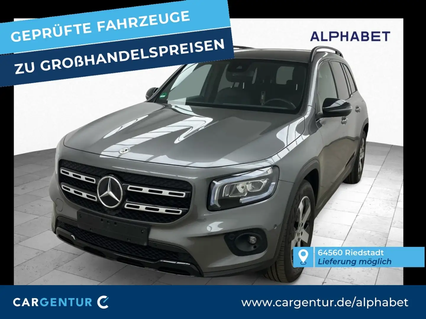 Mercedes-Benz GLB 200 d Progressive AHK Lane BLIS Key Navi Grau - 1