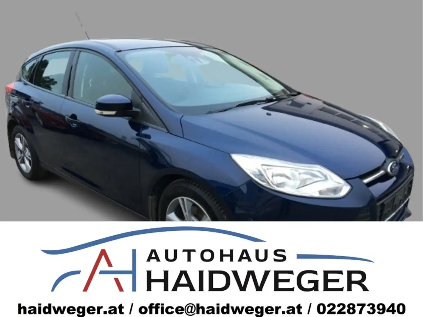 Ford Focus 1,6 TDCi Easy Blau - 1