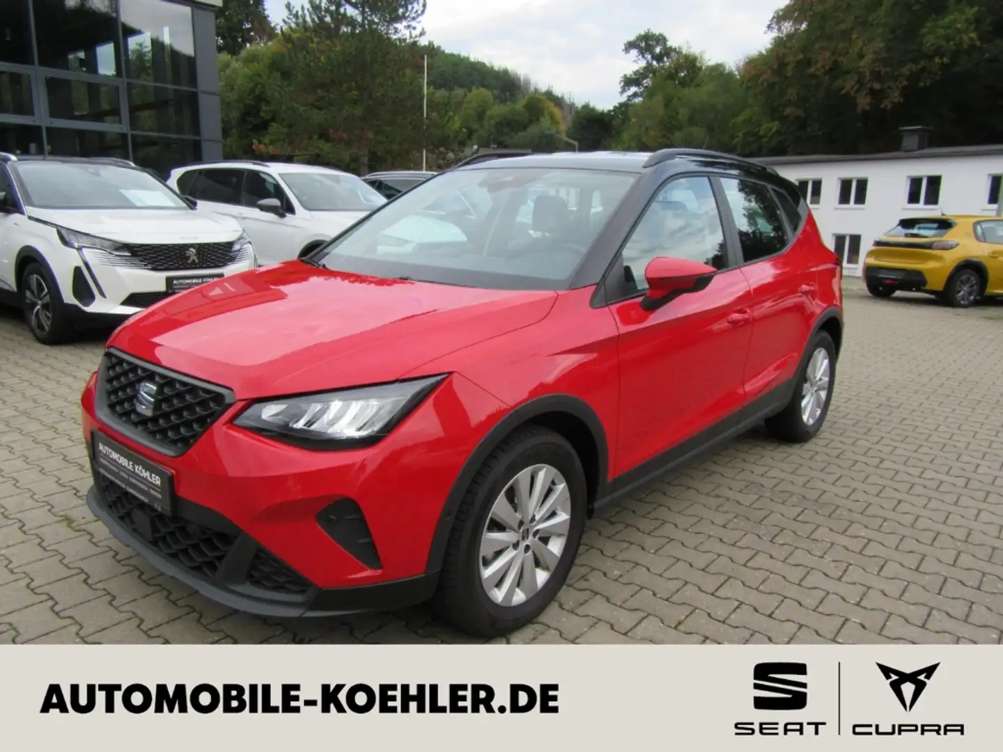 SEAT Arona Style 1.0 TSI PDC KAMERA FULL-LINK DAB Rouge - 1