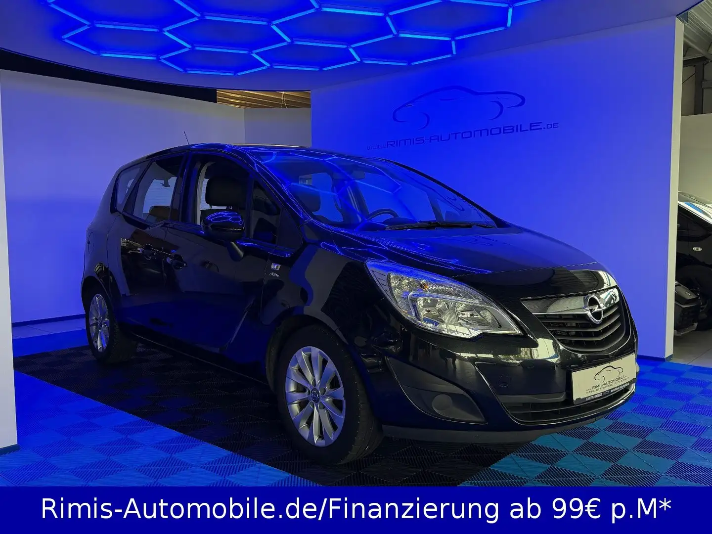 Opel Meriva B Active LPG Gasanlage ab Werk AHK Klima Schwarz - 1