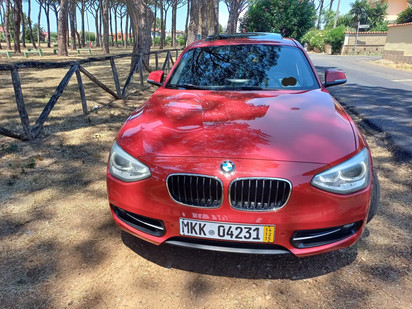 BMW 125 125d 5p Msport Rosso - 2