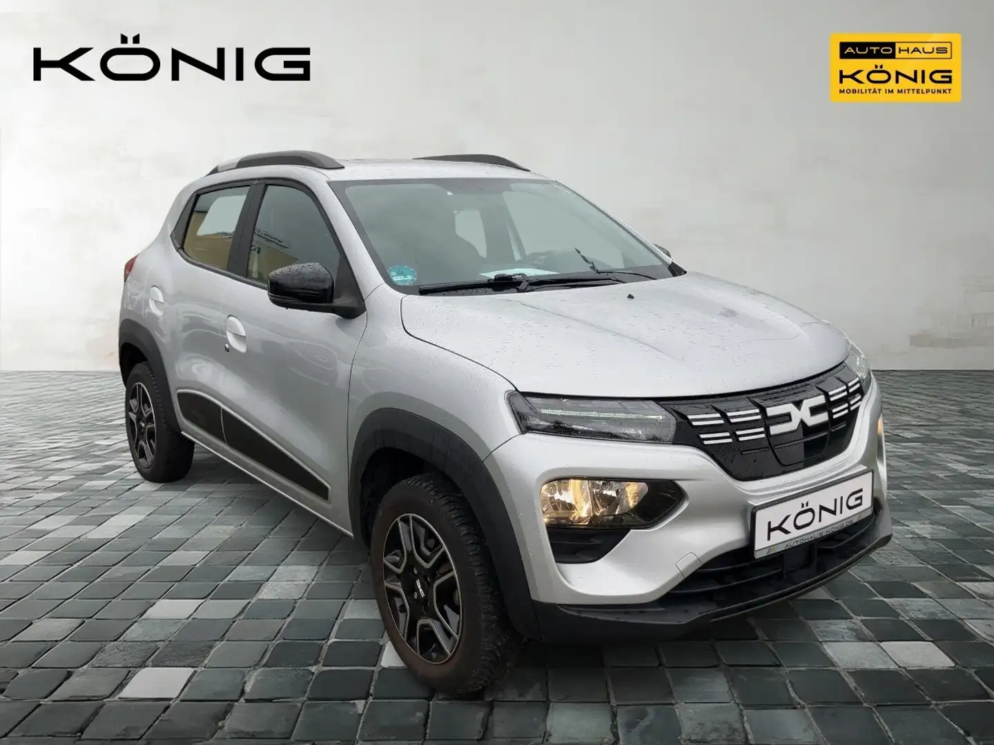 Dacia Spring Automatik, Carplay Silber - 2