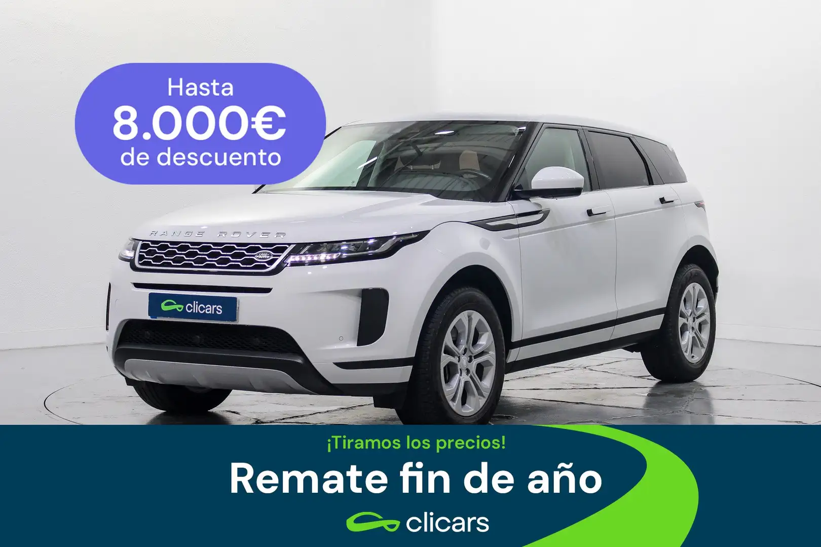 Land Rover Range Rover Evoque 2.0D I4 MHEV S AWD Aut. 163 Blanco - 1