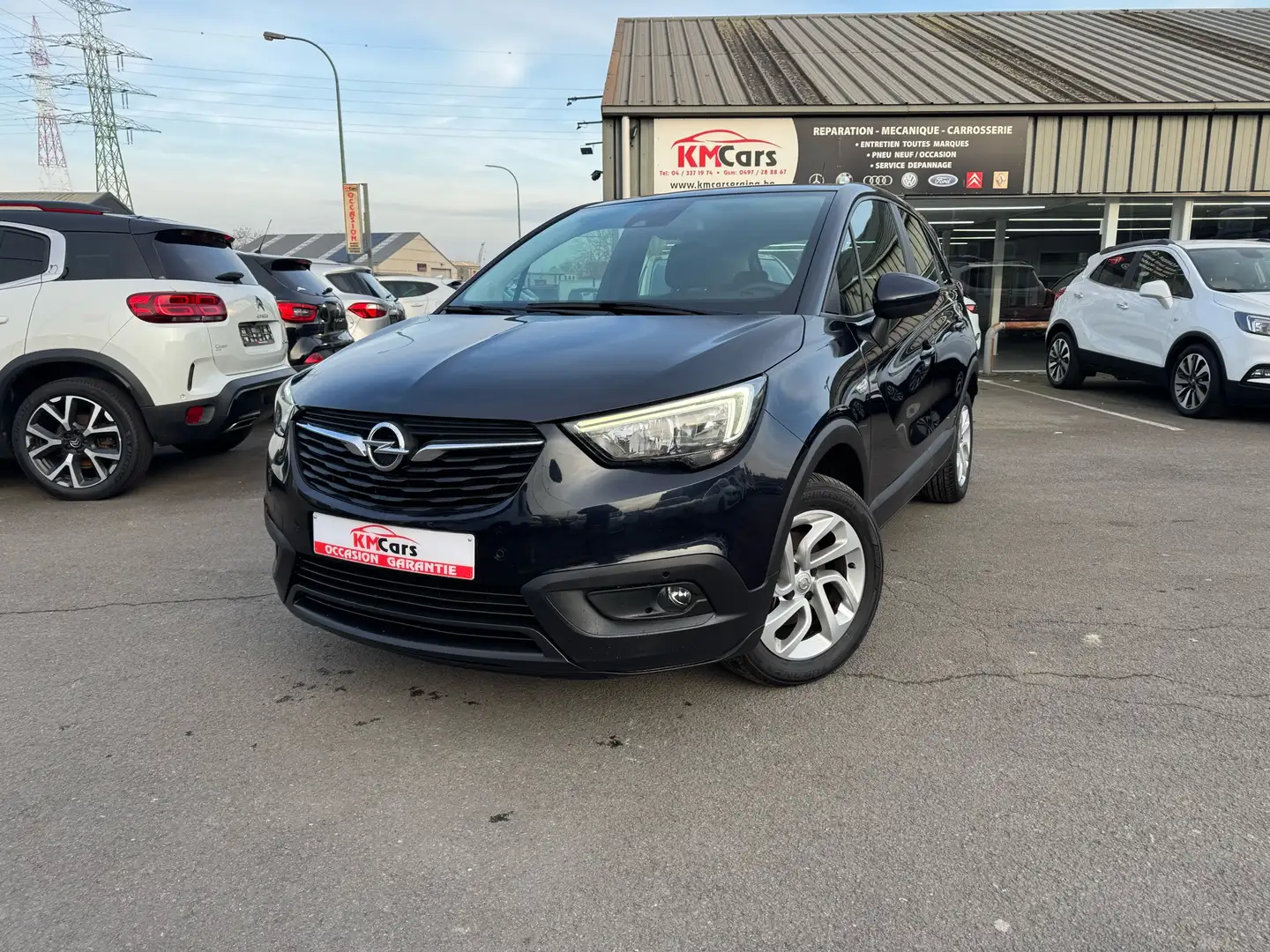 Opel Crossland X 1.2i ESSENCE/ 1'ier PROPRIETAIR/NAVIGATION /AIRCO Blauw - 1