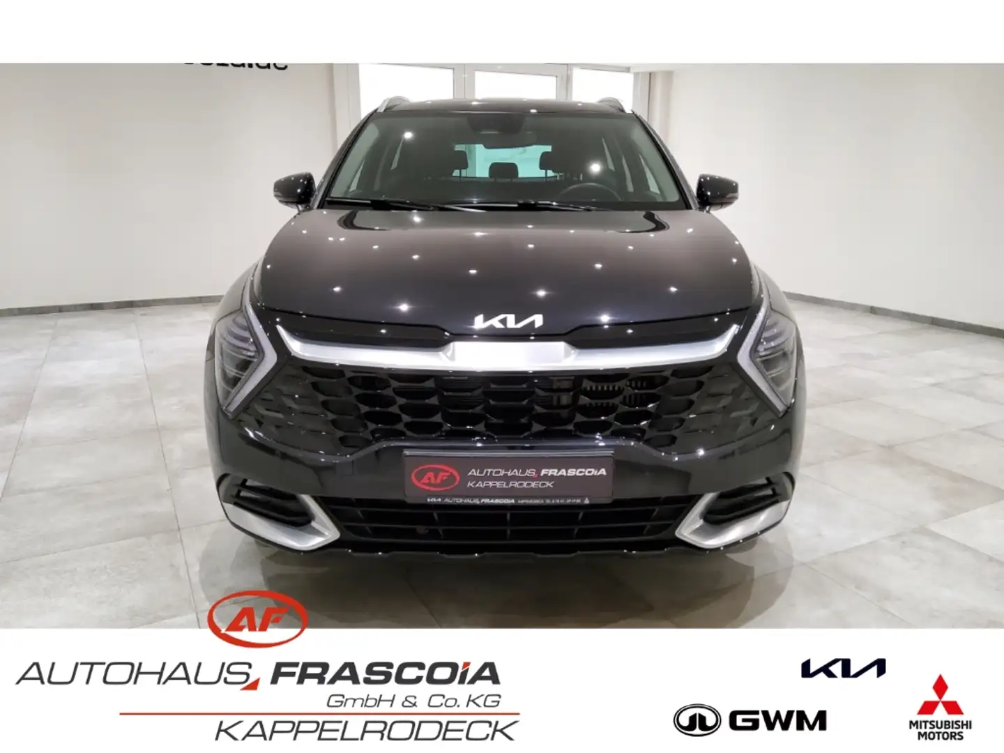 Kia Sportage Spirit 2WD 1.6 T-GDI Navi Rückfahrkam. SHZ PDC App Schwarz - 2
