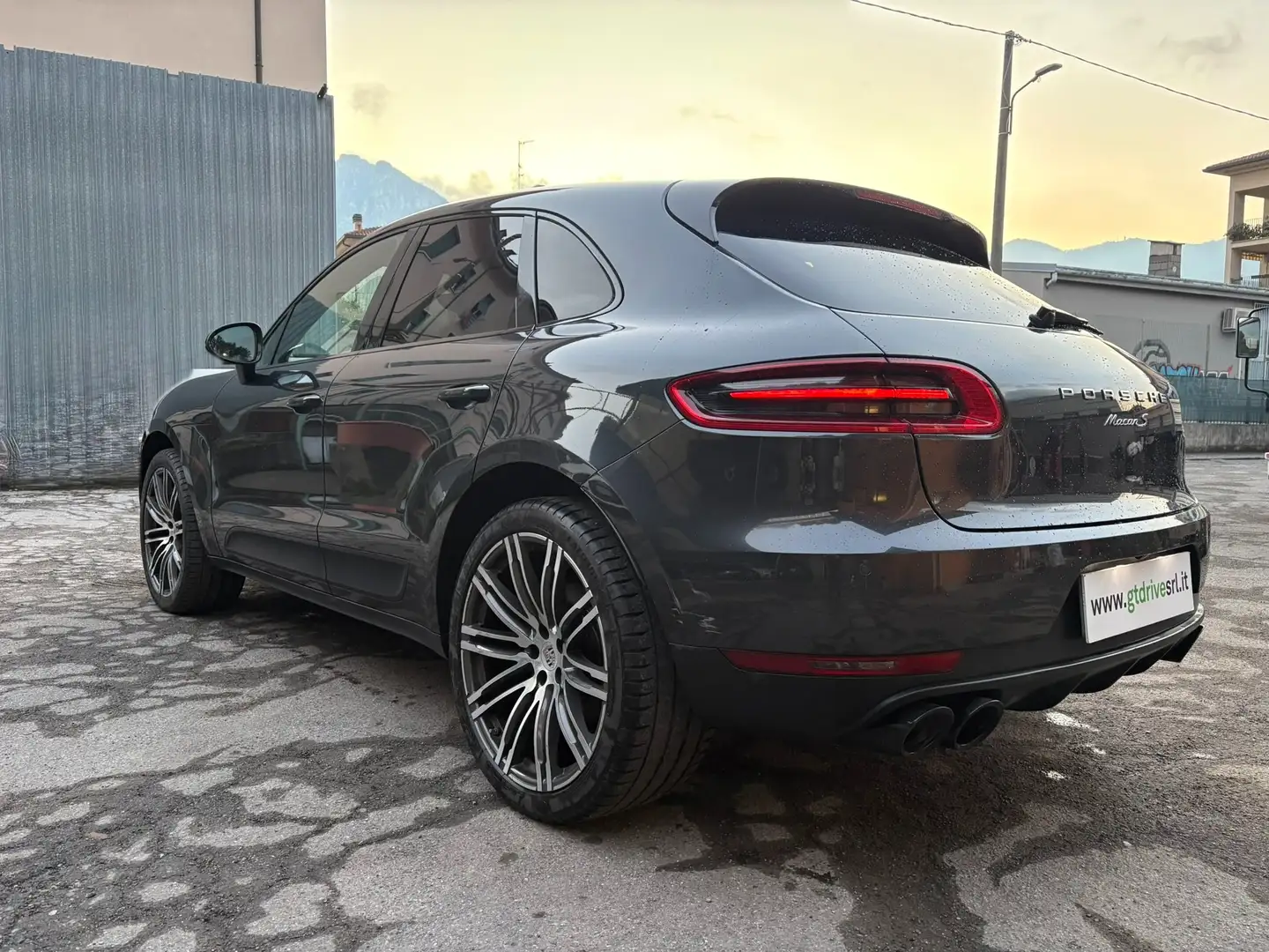 Porsche Macan Macan I 2014 3.0d S 250cv pdk my16 Grigio - 2