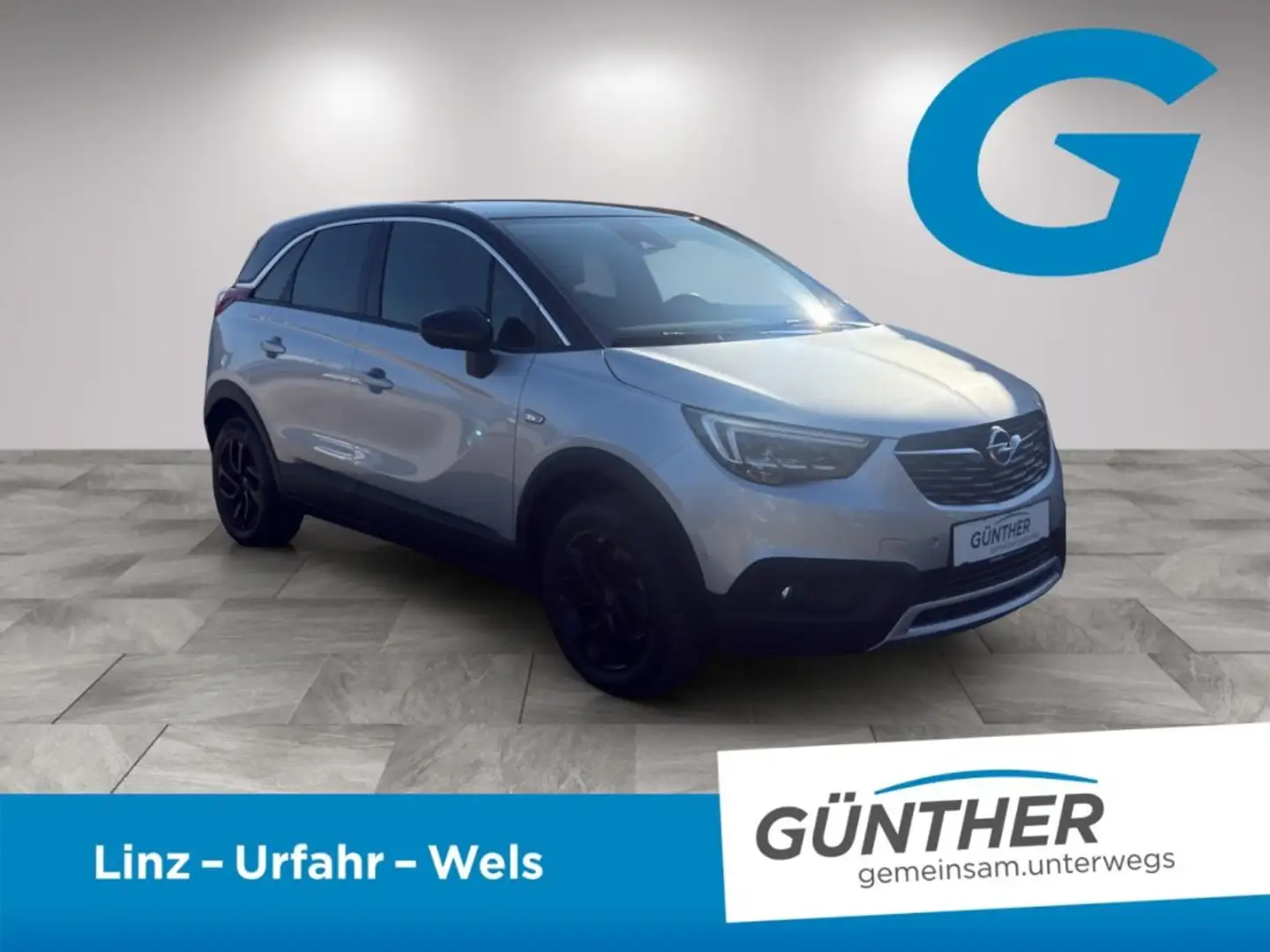 Opel Crossland X Design 1.2 AT 110 PS Silber - 2