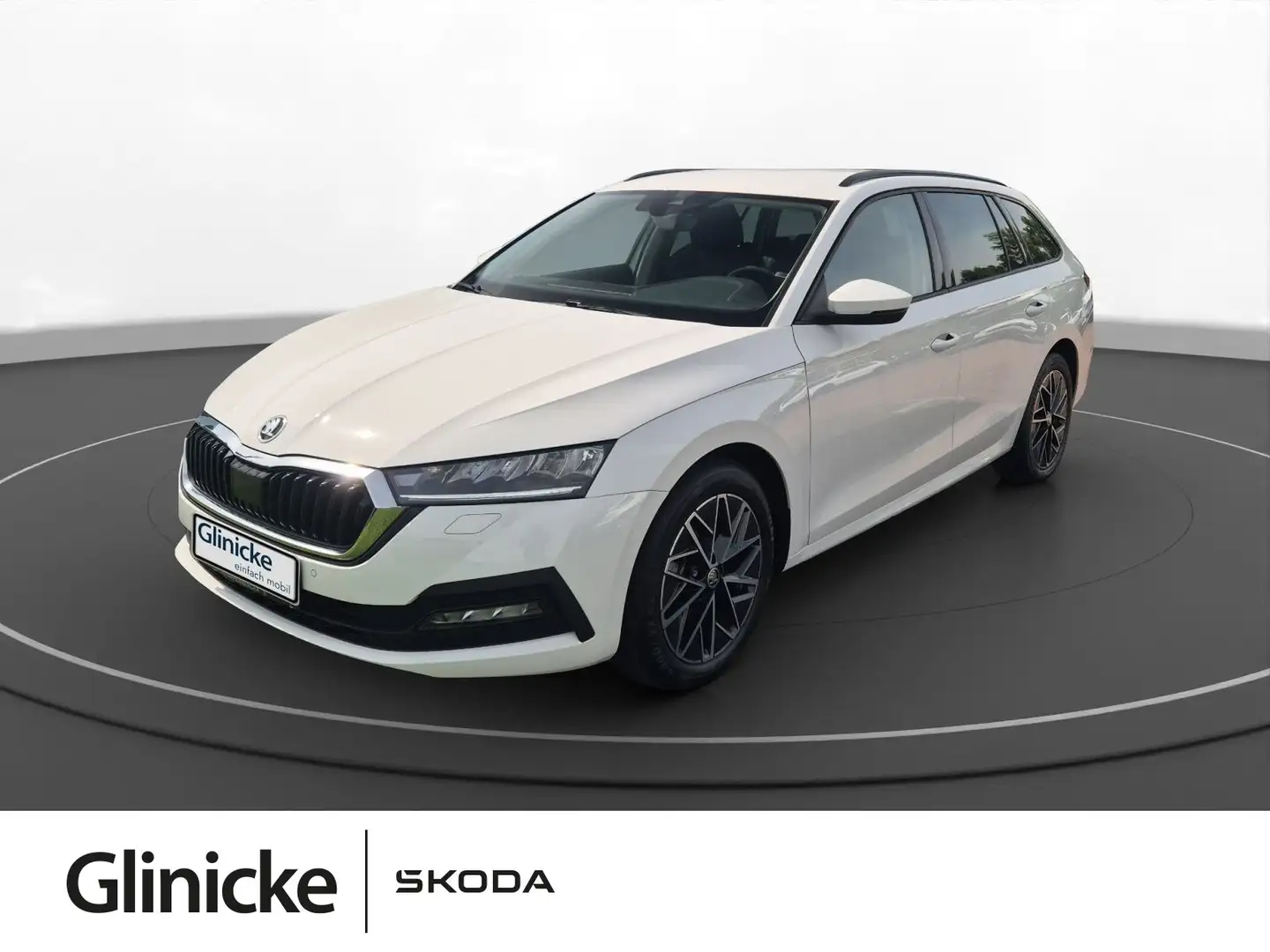 Skoda Octavia Combi 2.0 TDI DSG Ambition Navi Klima Si Weiß - 1