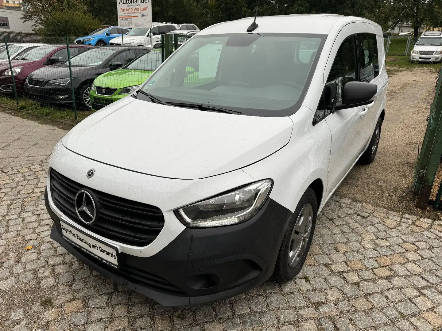 Mercedes-Benz Citan 110 CDI 8-fach bereift PDC vorne & hinten Weiß - 1