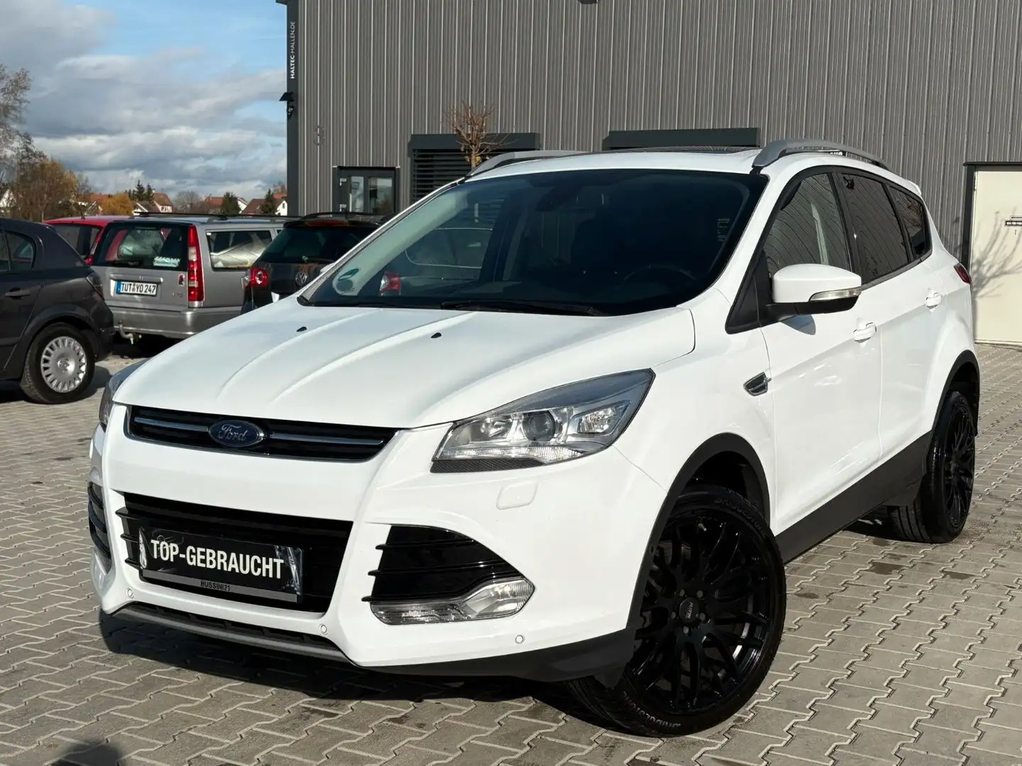 Ford Kuga 2.0 TDCi 4x4 Titanium / Bi-Xenon / Leder Weiß - 1