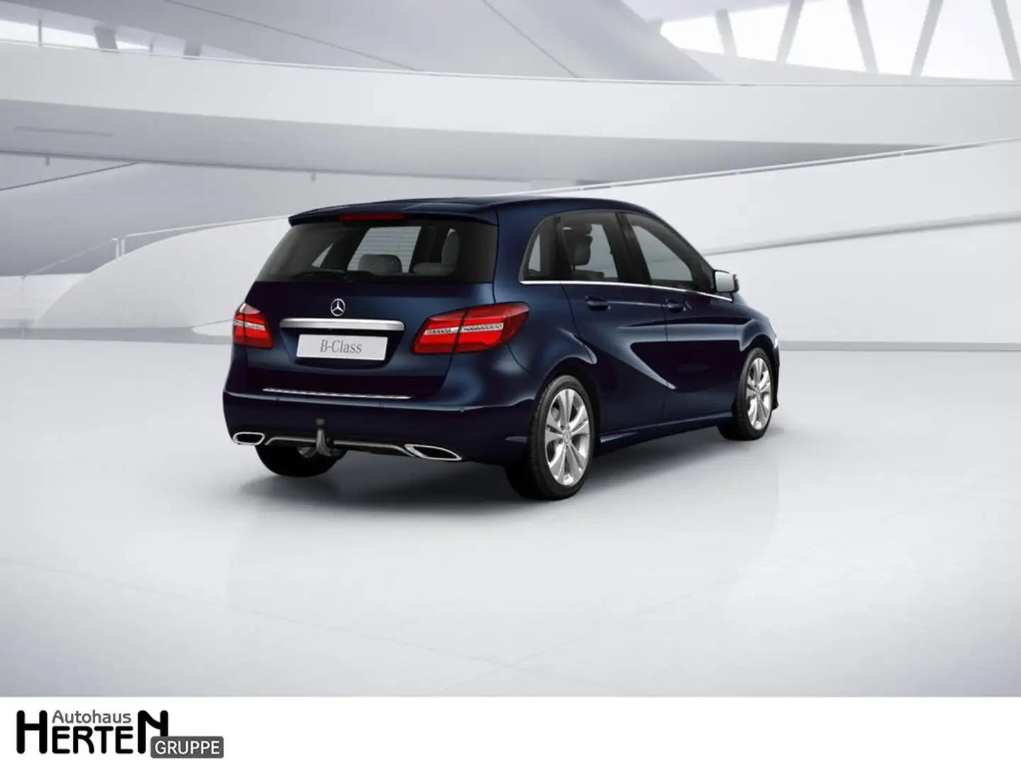 Mercedes-Benz B 220 4M URBAN + AHK + LED + GARMIN + RÜCKFAHRK. Bleu - 2
