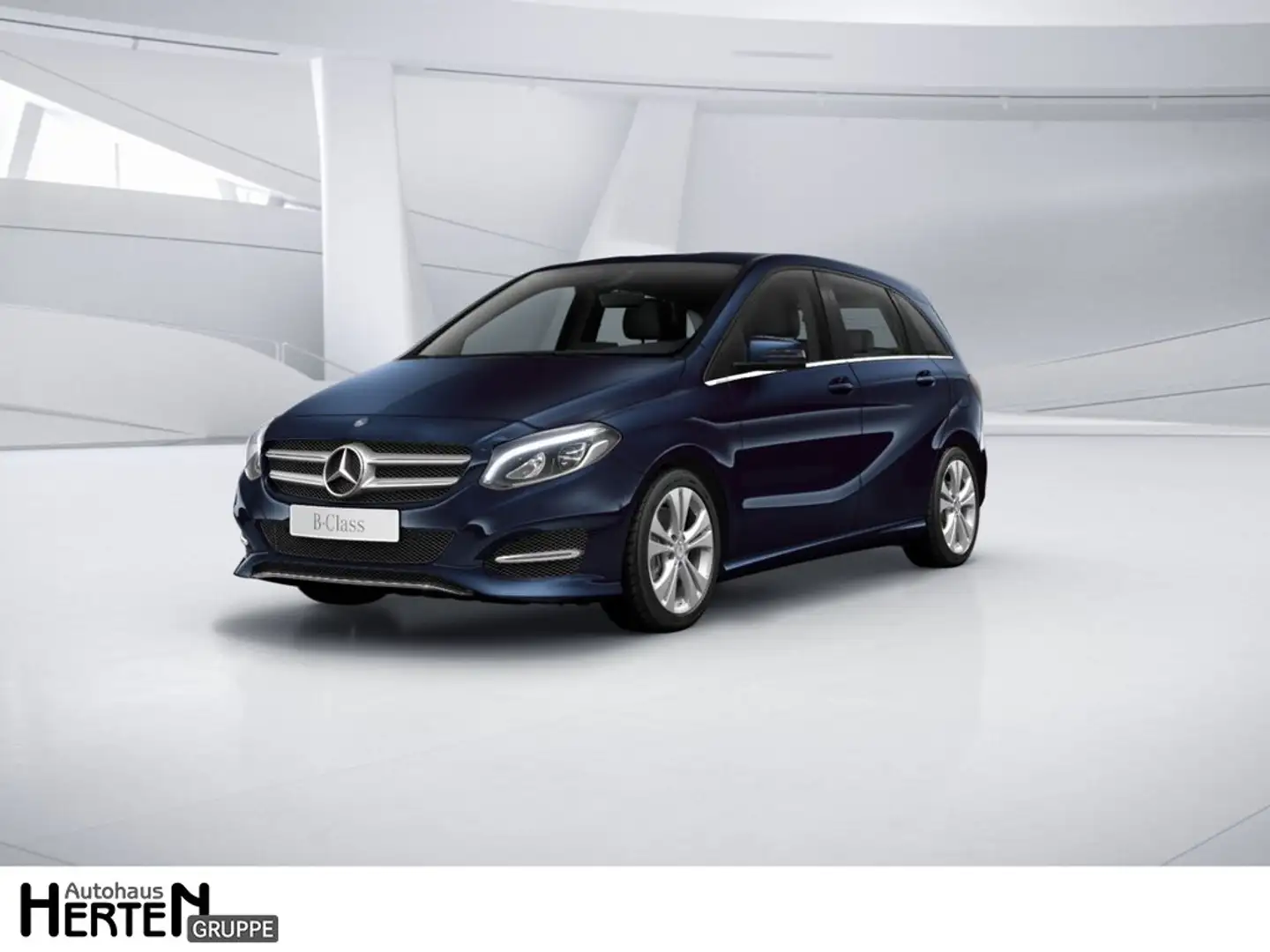 Mercedes-Benz B 220 4M URBAN + AHK + LED + GARMIN + RÜCKFAHRK. Bleu - 1