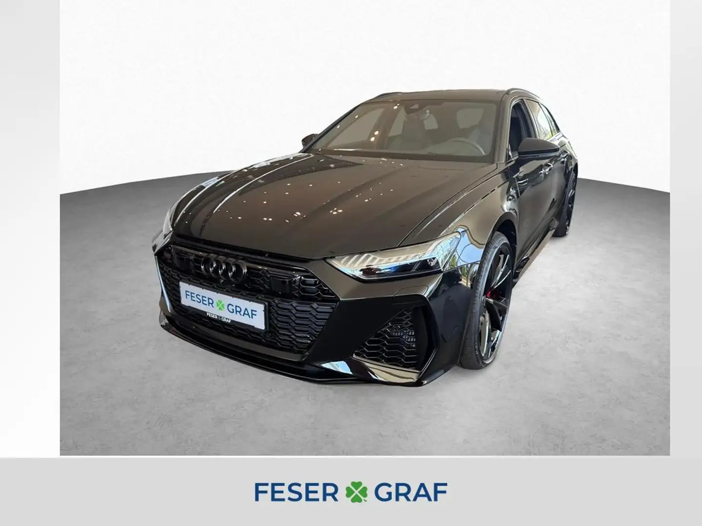 Audi RS6 Avant VMAX 305km/h*KERAMIK*PANO*AHK*STDH*B&O Schwarz - 1