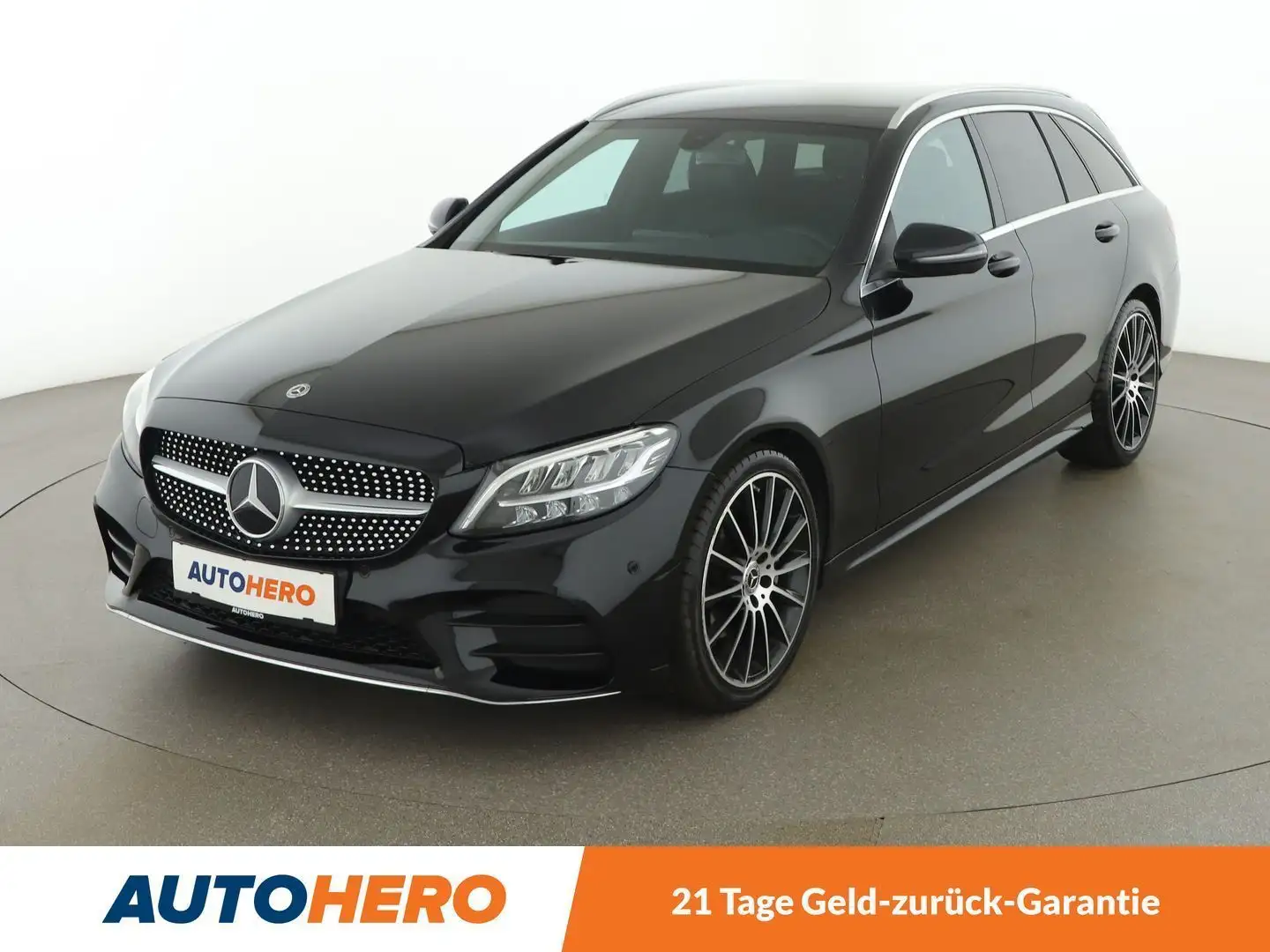 Mercedes-Benz C 200 C 200 d T AMG Line Aut. *LED*TEMPO*NAVI*CAM*SHZ* Schwarz - 1