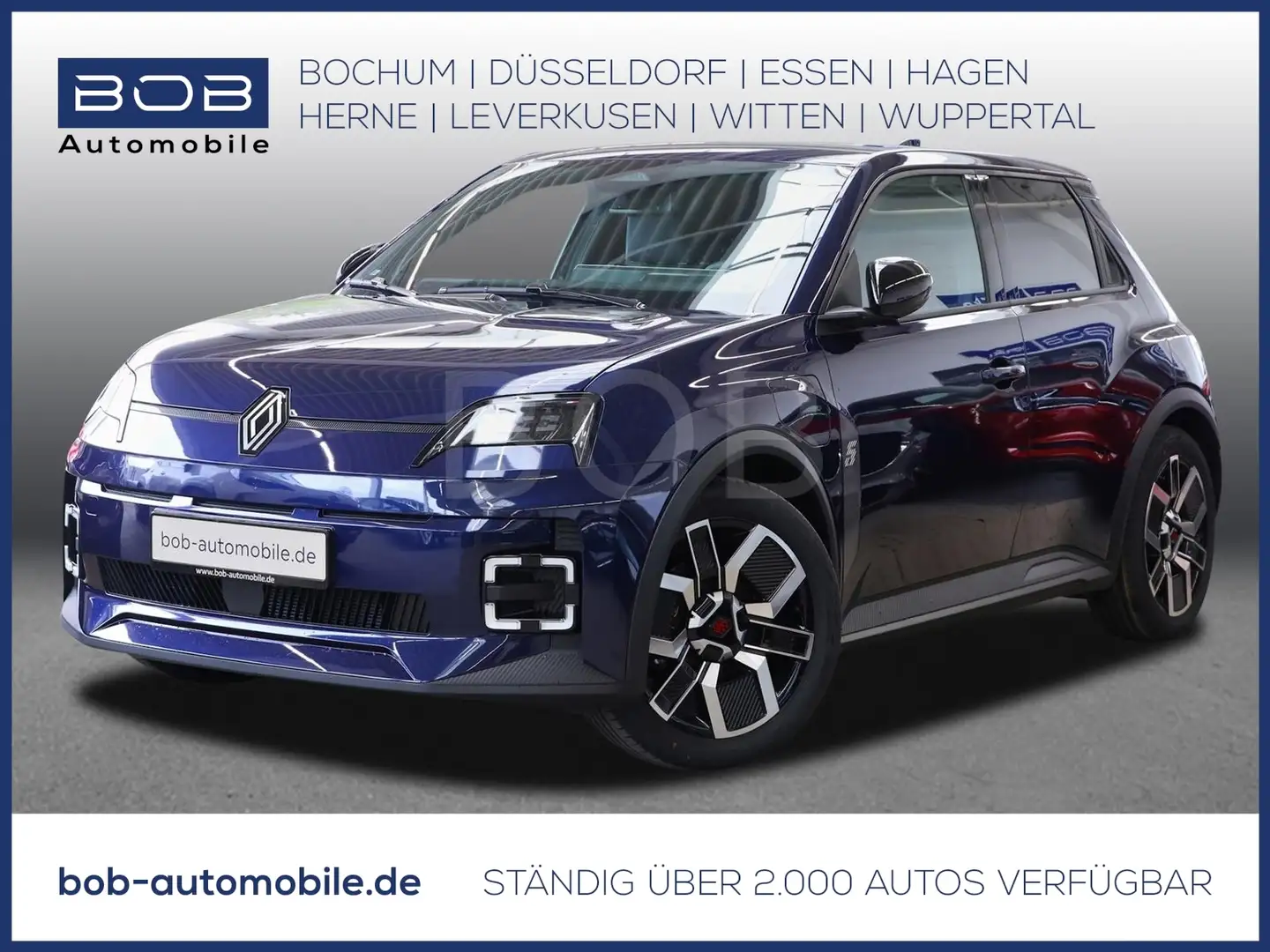 Renault R 5 E-Tech Techno 120 Urban Range SHZ LHZ PDC Blau - 1