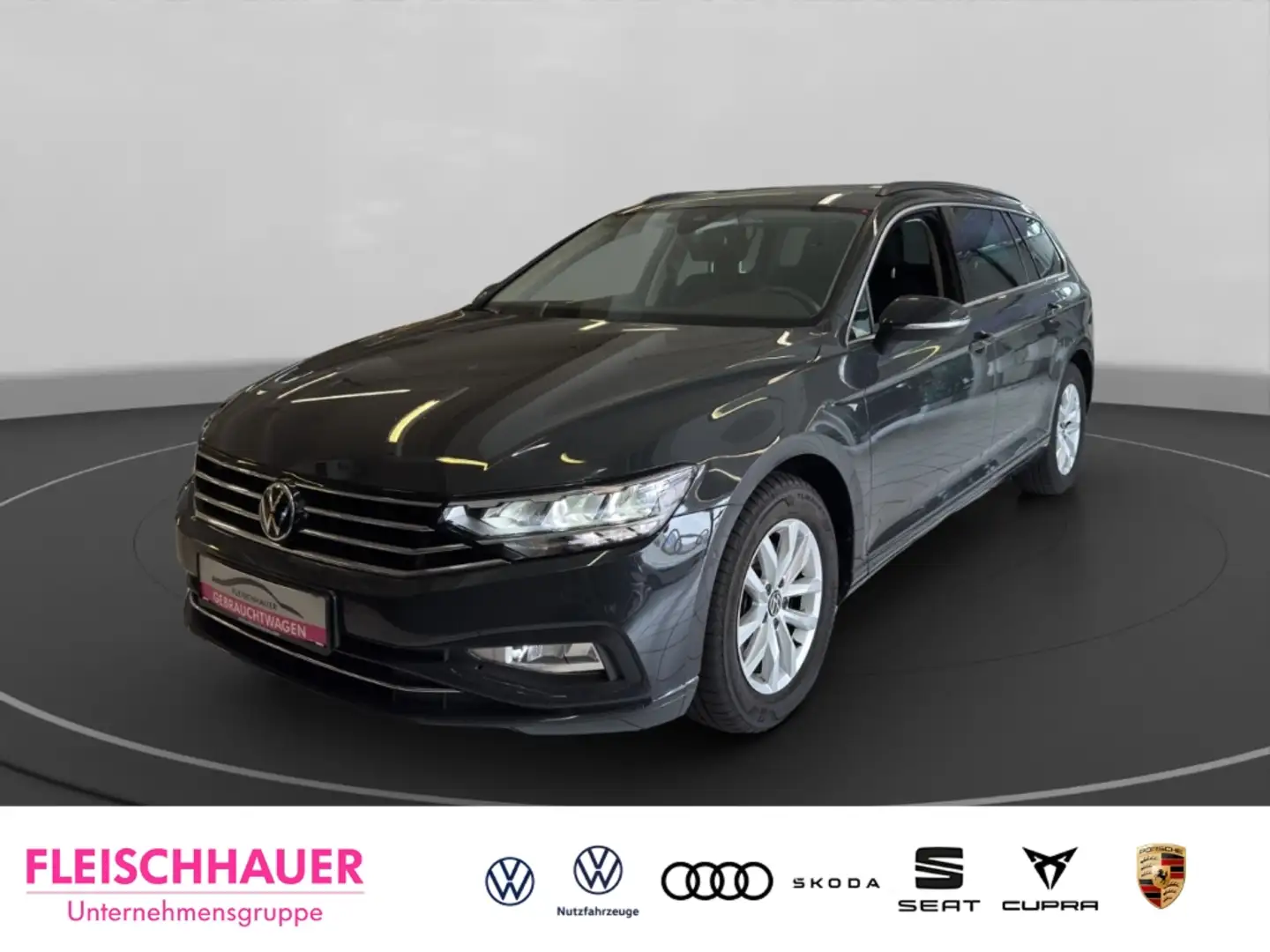 Volkswagen Passat Variant Business 2.0 TDI Navi+LED+H&K+VC+360°+App Grigio - 1
