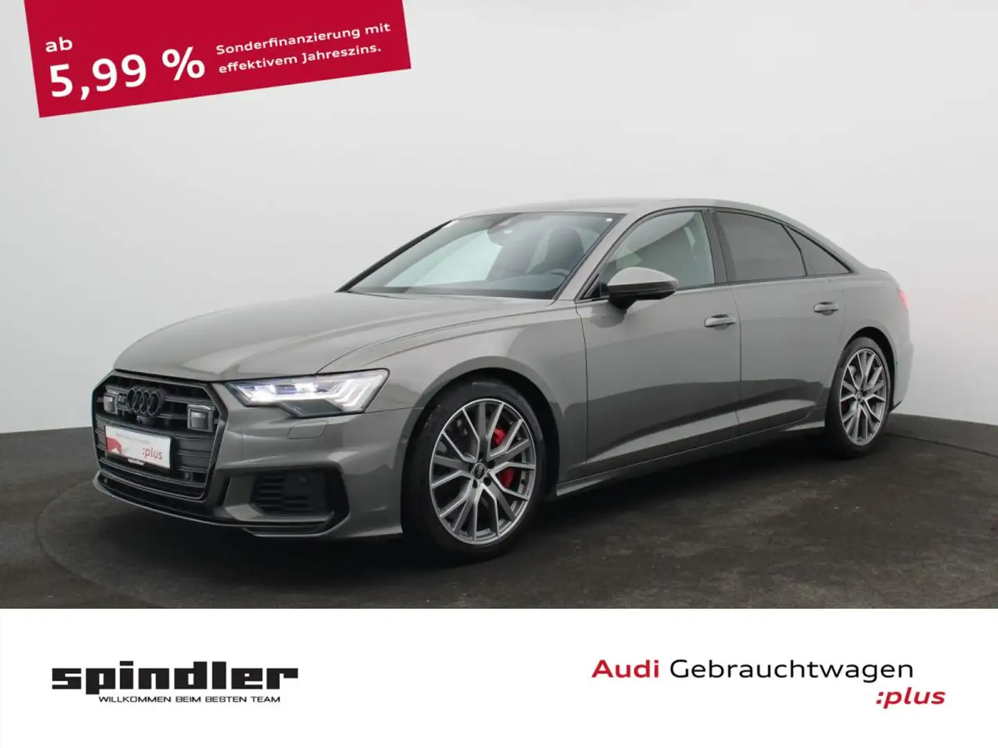 Audi S6 Limousine quattro / HD-Matrix, 360°, B&O, ACC Grau - 1