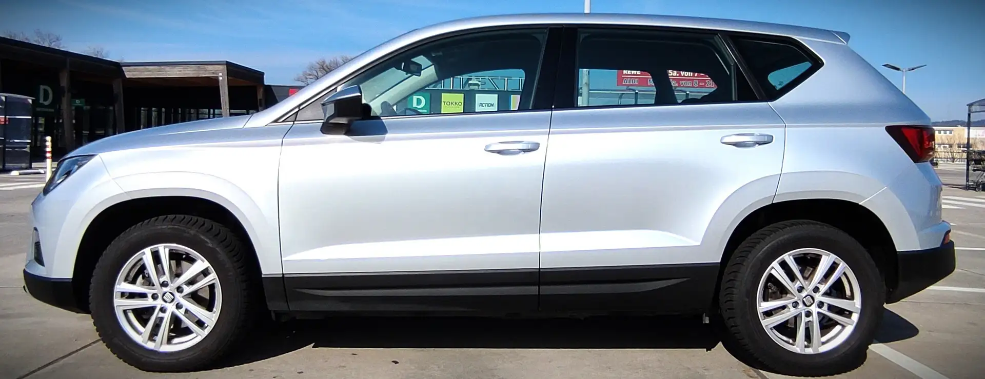 SEAT Ateca Ateca 1.6 TDI ECOMOTIVE STYLE Silber - 2