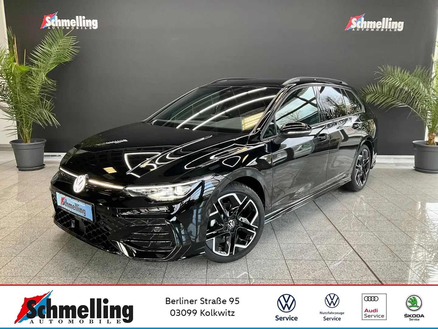 Volkswagen Golf Variant VIII Variant 1.5 eTSI DSG R-Line ACC LED-PLUS 18" Noir - 1