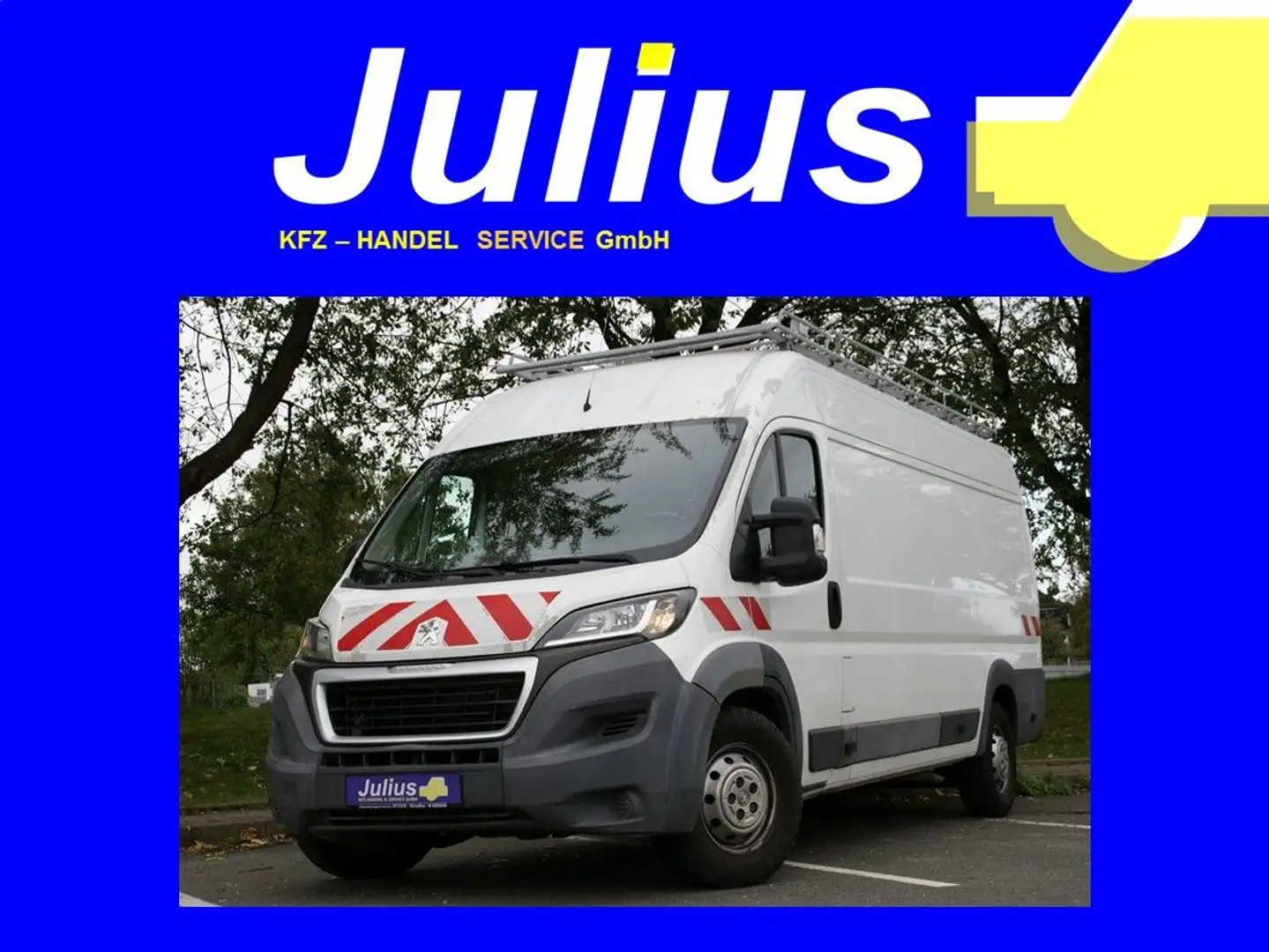 Peugeot Boxer Kasten L4H2 AHK KLIMA KAMERA NAVI TEMPO Blanc - 1