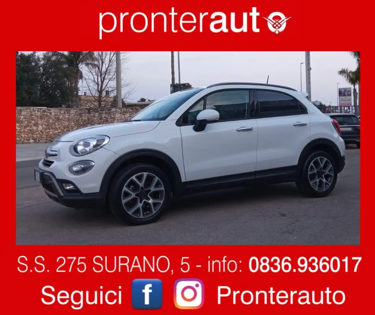 Fiat 500X 1.4 MultiAir Lounge Blanc - 1