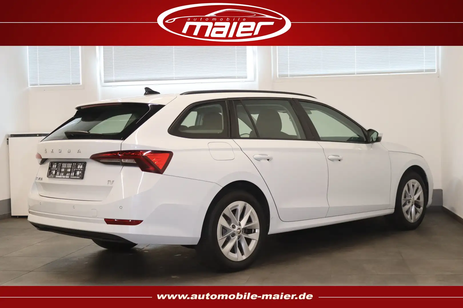 Skoda Octavia Ambition iV-Virt.-Navi-LED-SHZ-PDC-DAB- Weiß - 2