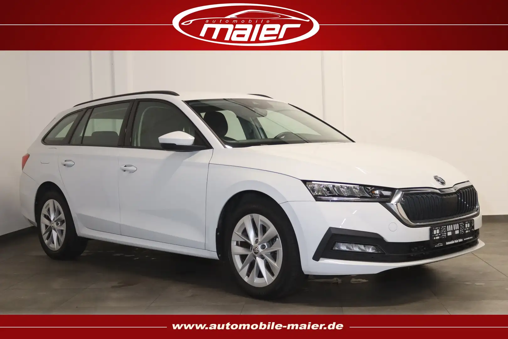 Skoda Octavia Ambition iV-Virt.-Navi-LED-SHZ-PDC-DAB- Weiß - 1