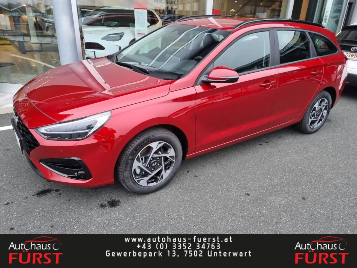 Hyundai i30 Kombi - PD GO 1.0 T-GDI c6kg1 Rot - 1