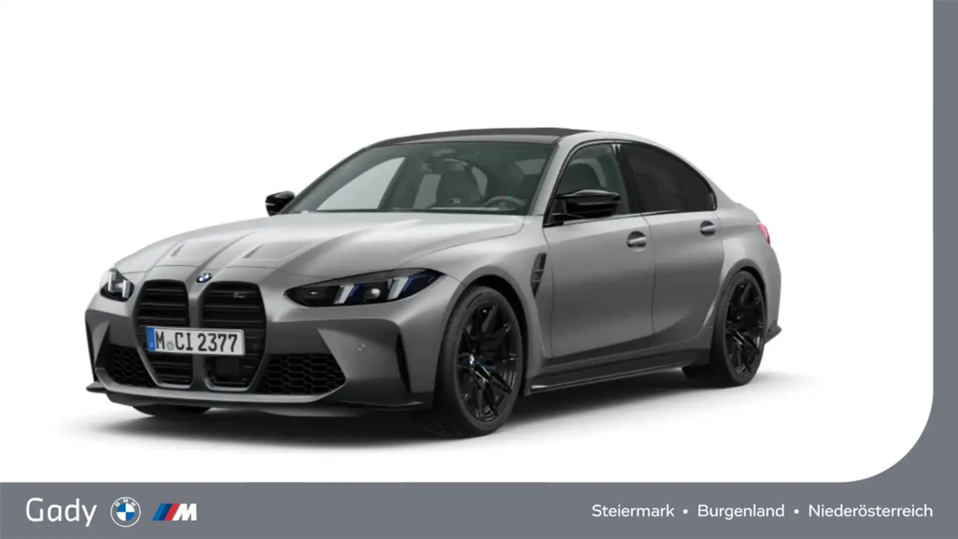 BMW M3 Competition M xDrive Grau - 1