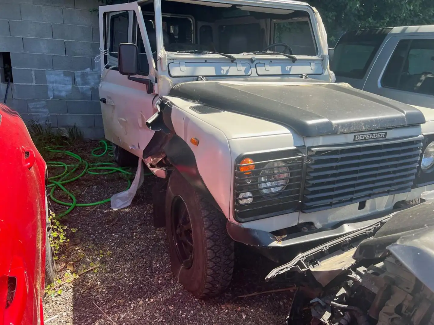Land Rover Defender 90 turbodiesel Hard-top Alb - 1