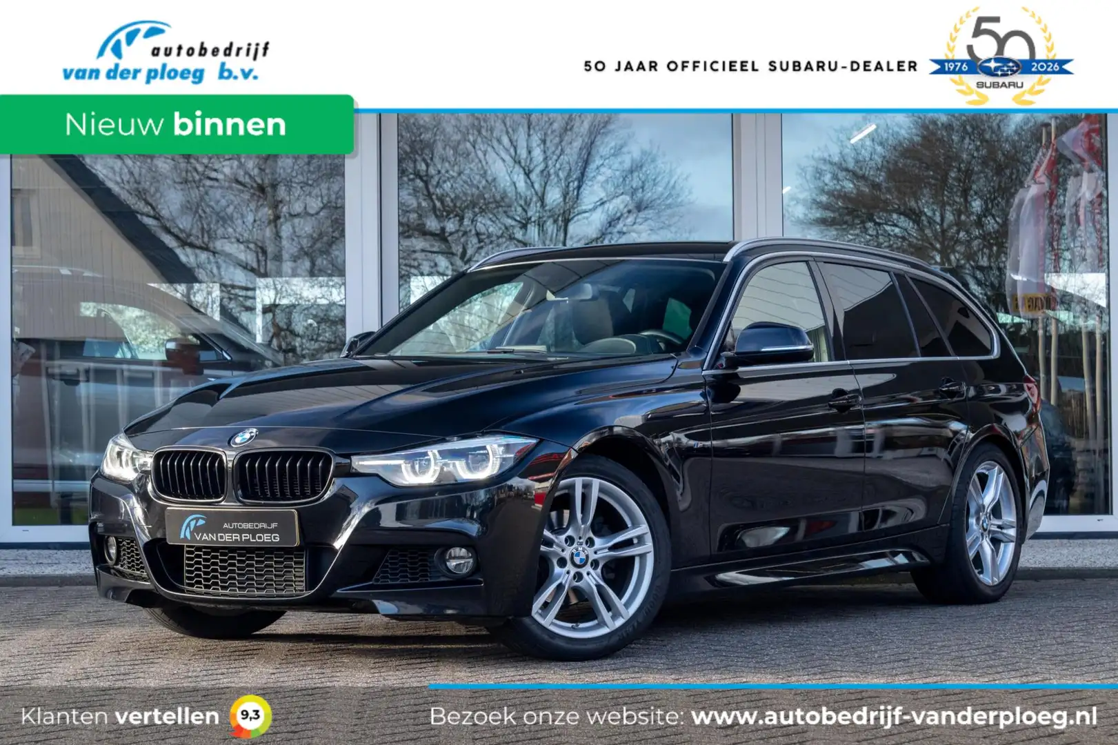 BMW 318 3-serie Touring 318i Aut. M Sport Corporate Lease Schwarz - 1