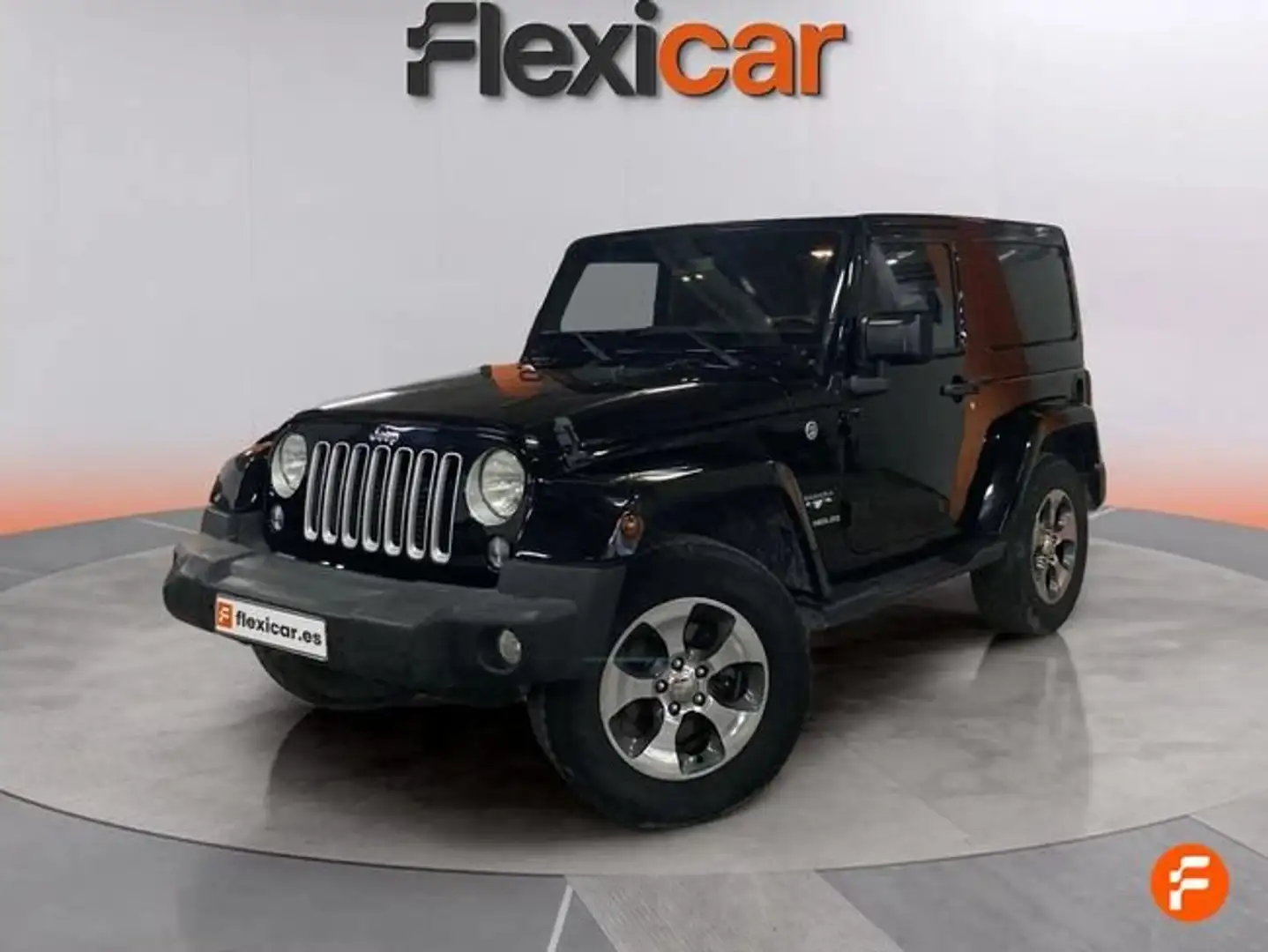Jeep Wrangler 2.8CRD Sahara Aut. Negro - 2