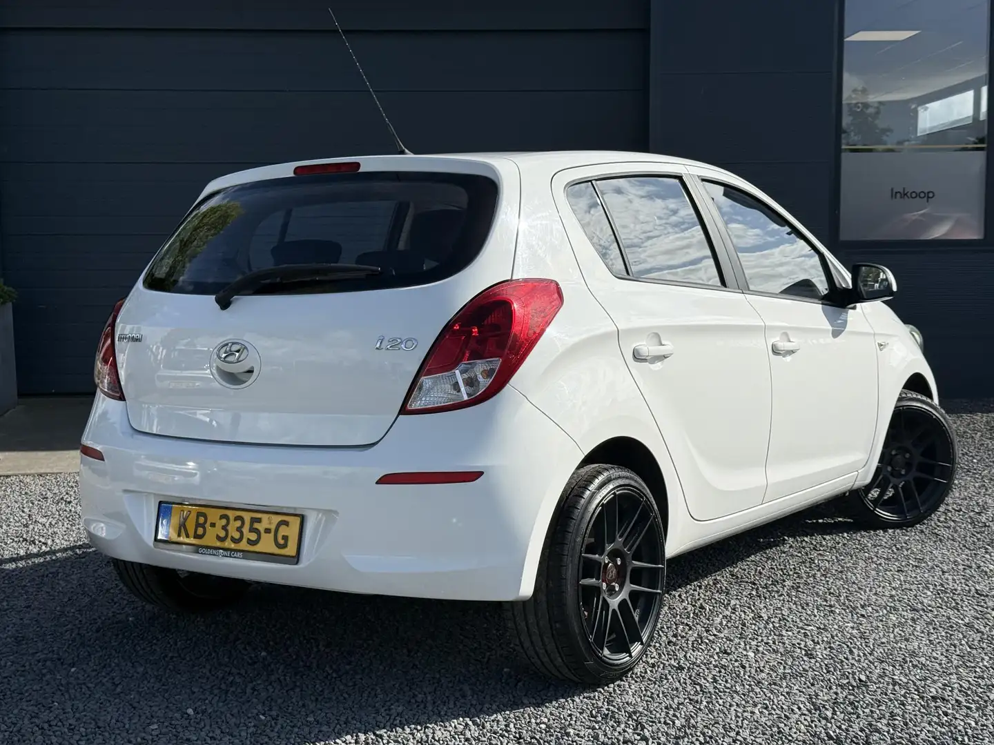 Hyundai i20 1.2i i-Drive 2e Eigenaar,Airco,Elektr.Ramen,LM vel Biały - 2