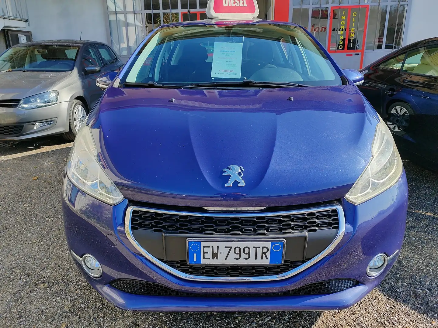 Peugeot 208 208 5p 1.4 hdi 8v Active*OK NEOPATENTATO* Blue - 1