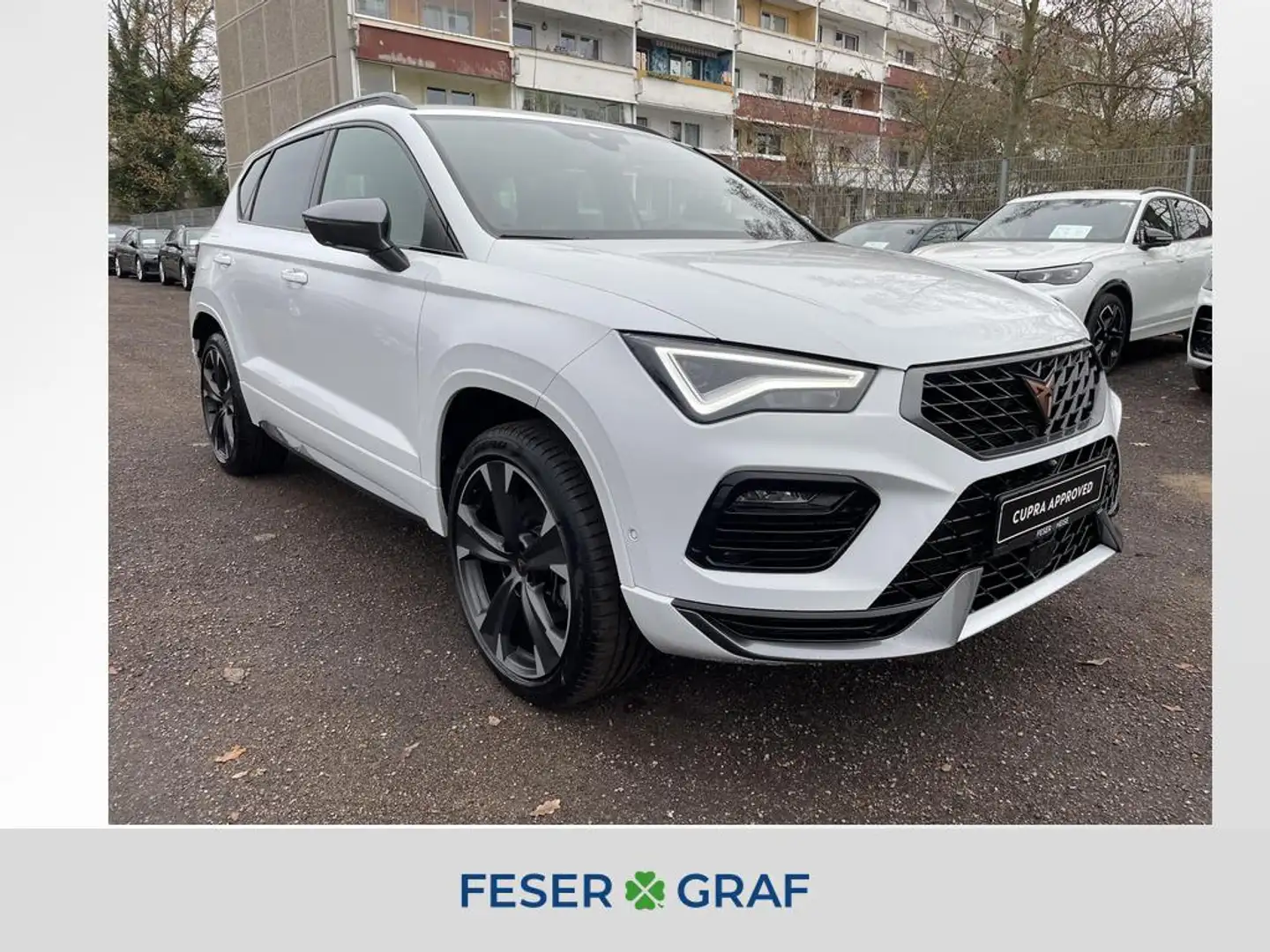 CUPRA Ateca 2.0 TSI 4Drive LED/Sitz.-Lenkradhzg./AHK Weiß - 1