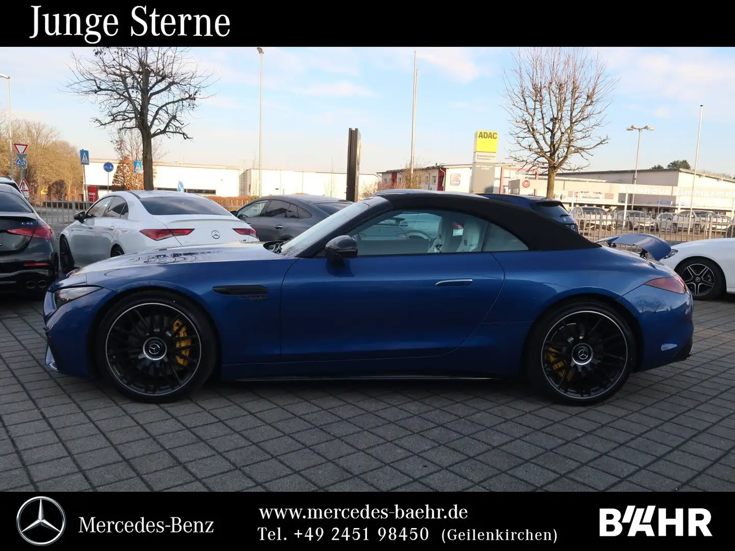 Mercedes-Benz SL 63 AMG SL 63 AMG 4M+ Night/Burmester3D/360°/Head-Up/21" Blau - 2