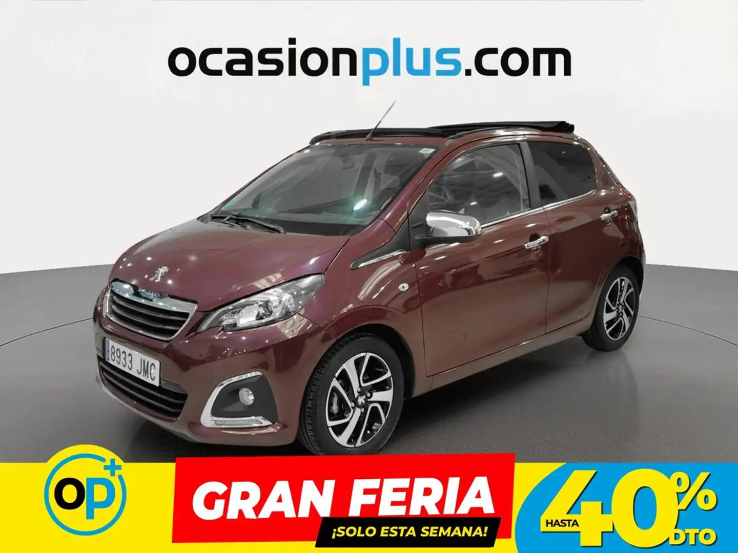 Peugeot 108 Top! 1.2 PureTech Allure Rojo - 1