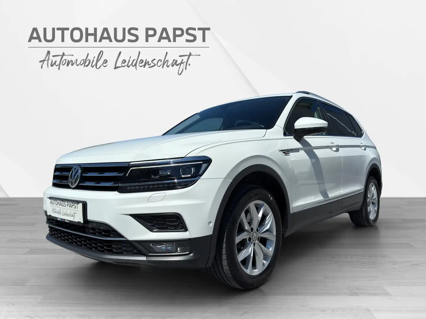 Volkswagen Tiguan Allspace *** HIGHLINE *** ALLRAD *** 4,7 Meter Länge Blanc - 1