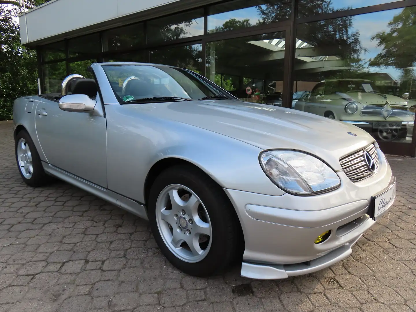 Mercedes-Benz SLK 230 Kompressor *nur 132 TKM*Scheckheft*Autom.*Leder* Silber - 1