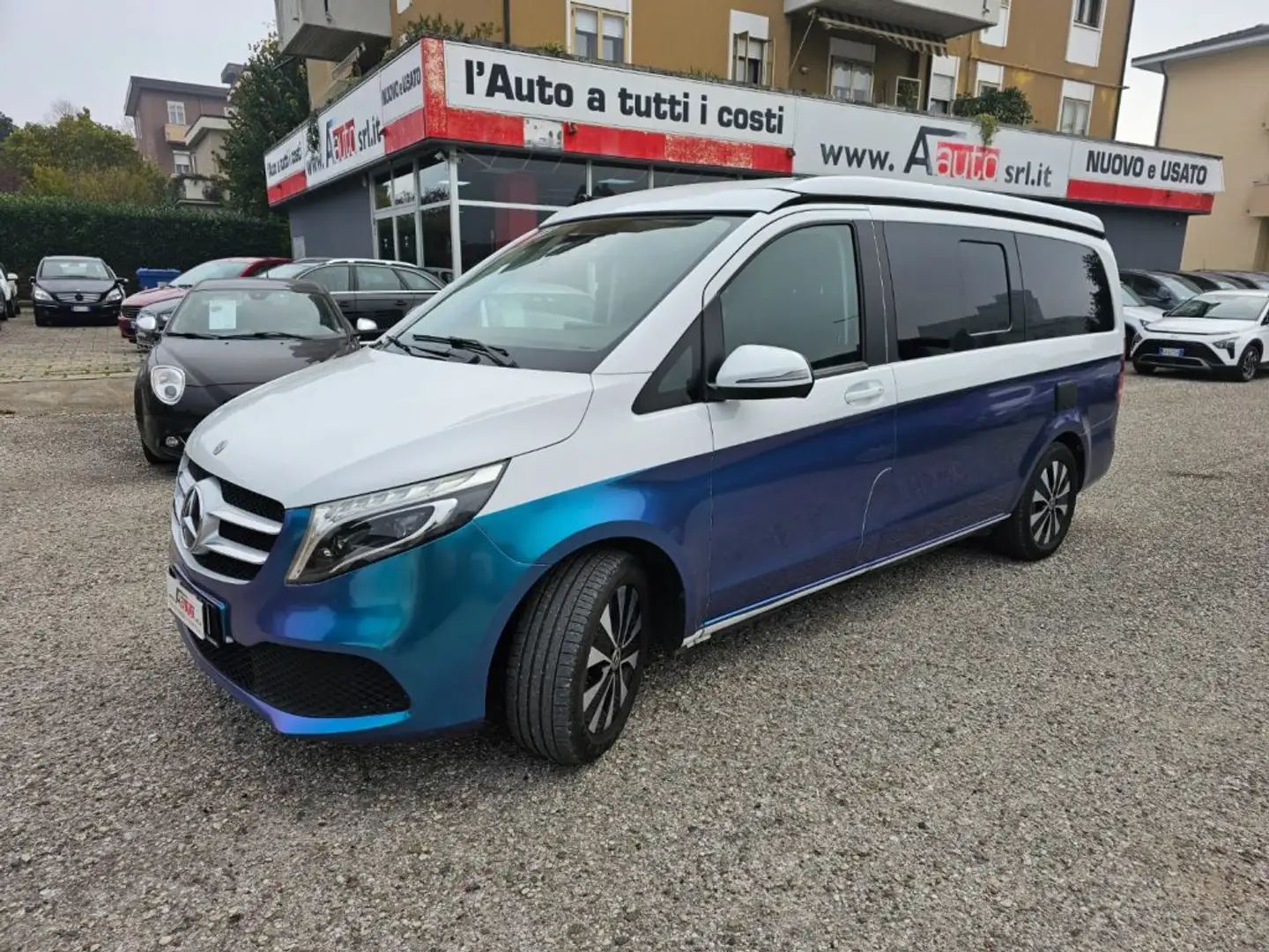 Mercedes-Benz Marco Polo 220 d Automatic PC - "RoadSurfer" - "DA VETRINA" Blu/Azzurro - 2