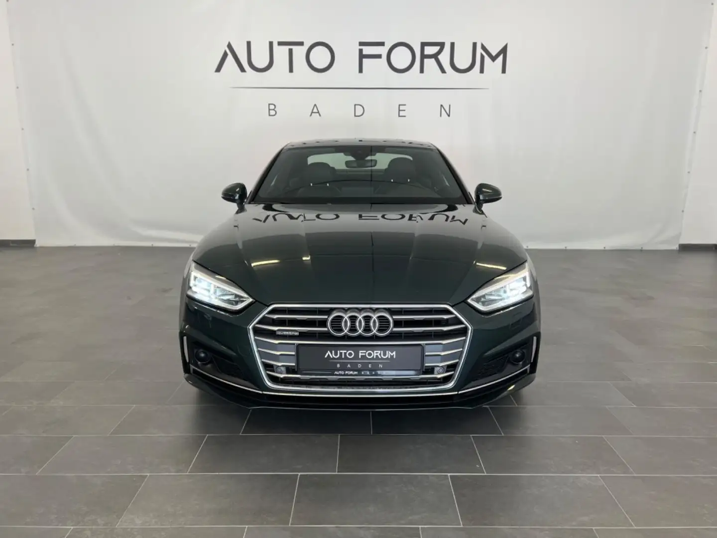 Audi A5 Coupe quattro 3.0TDI*StHz*Side*Lane*RFK*Virt* Verde - 2
