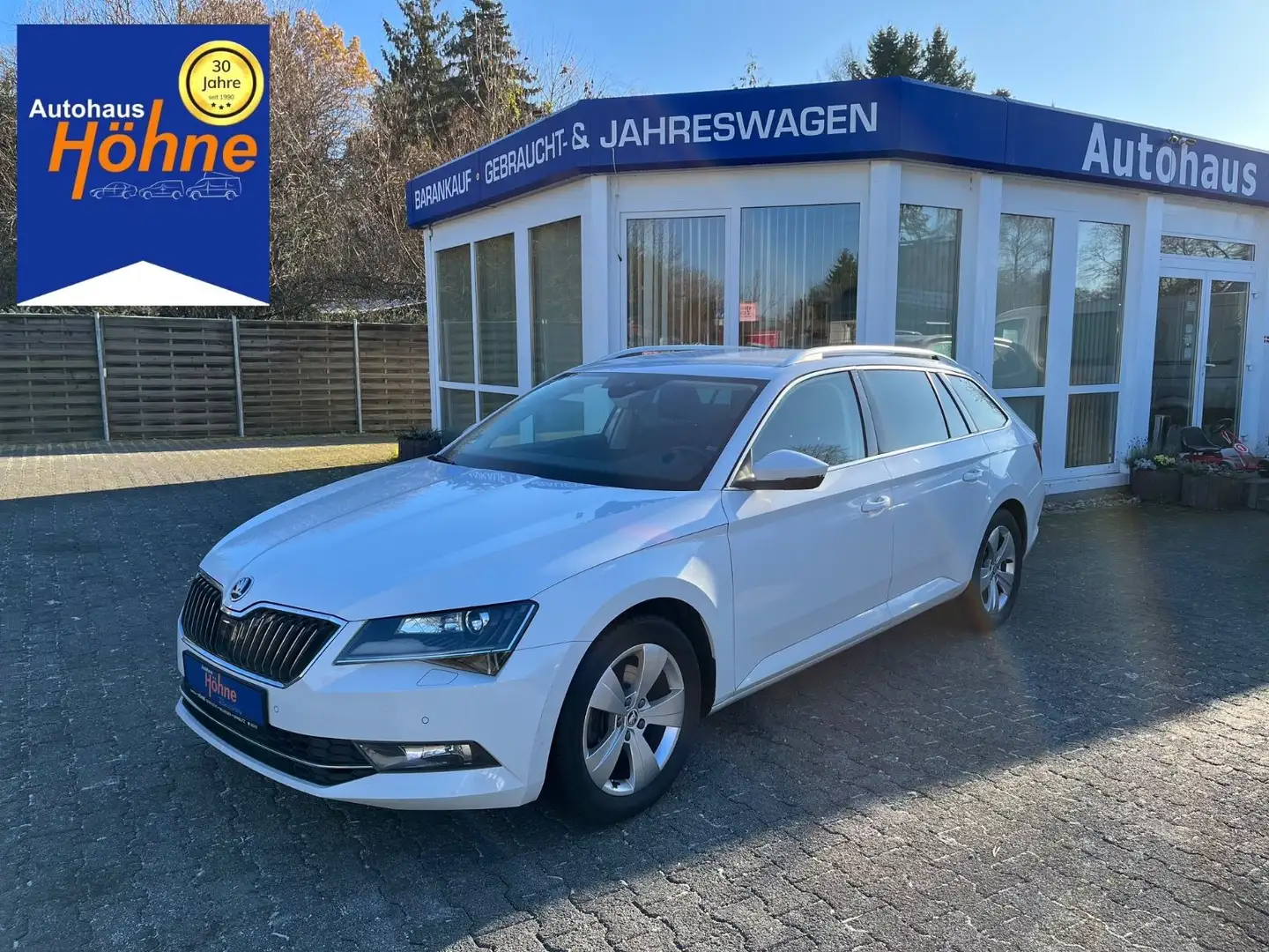 Skoda Superb Combi Style 2.0 TDI-LED-e.Sitze-Kamera Weiß - 1