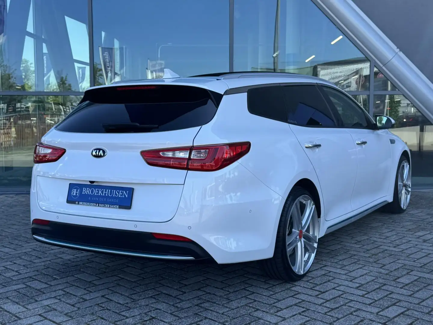 Kia Optima Sportswagon 2.0 GDI Plug in Hybride ExecutiveLine Blanco - 2