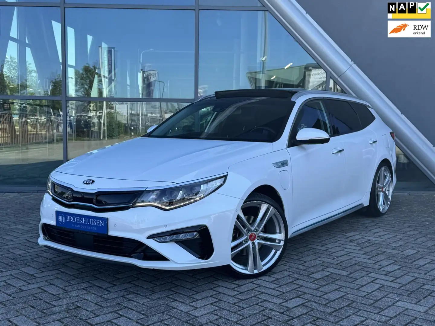 Kia Optima Sportswagon 2.0 GDI Plug in Hybride ExecutiveLine Blanco - 1