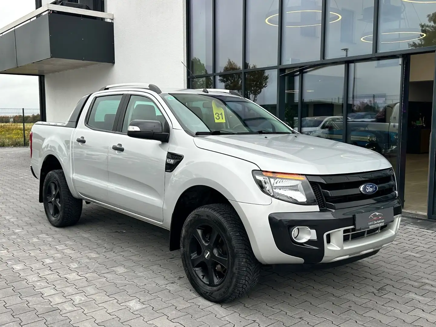 Ford Ranger Wildtrak 3.2 TDCI Doppelkabine 4x4 Leder Silber - 2
