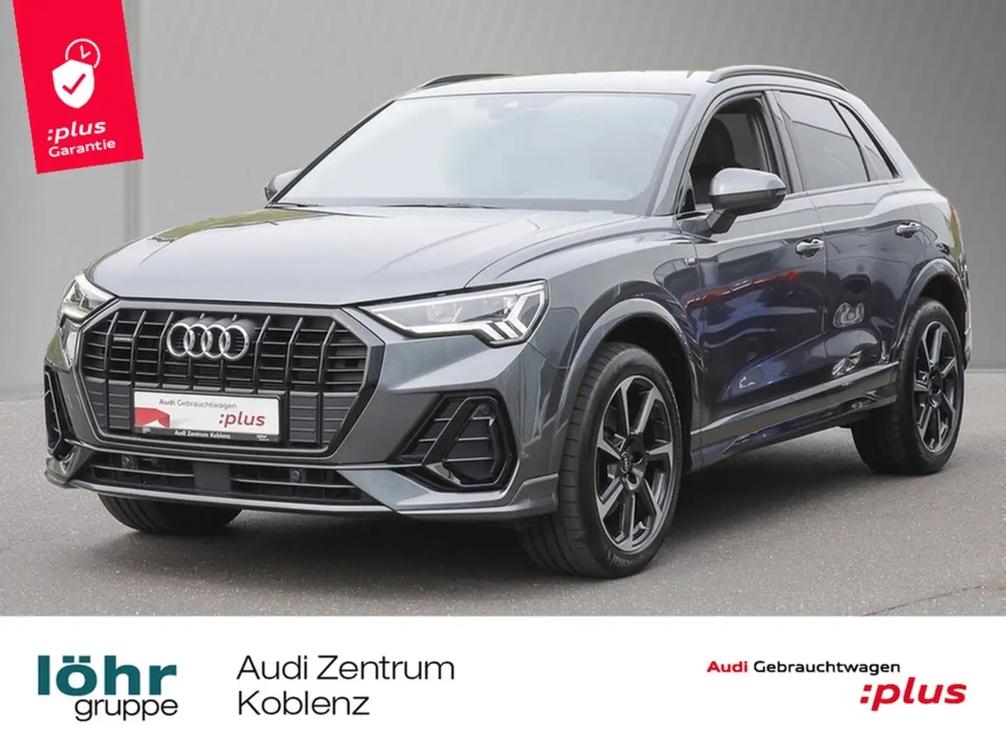 Audi Q3 40 TDI S line Navi LED AHK GRA PDC+ Leder Grau - 1